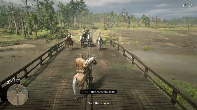 Wait for the wagon / Steal the wagon (Part III)