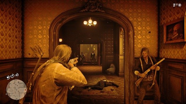 Break into Bronte's Mansion / Take out Bronte's men inside the mansion