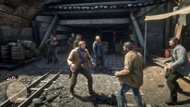 Beat up the mine foreman