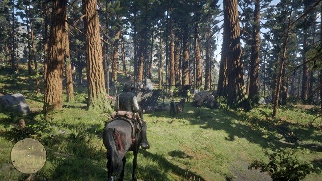  Mount your horse / Follow Miller  / Deal with the hunters