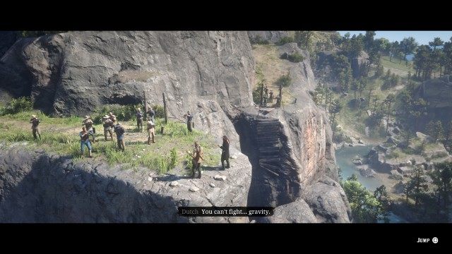 Mount your horse / Follow Dutch / Escape down the pass