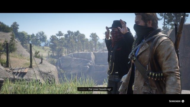 Mount your horse / Follow Dutch / Escape down the pass