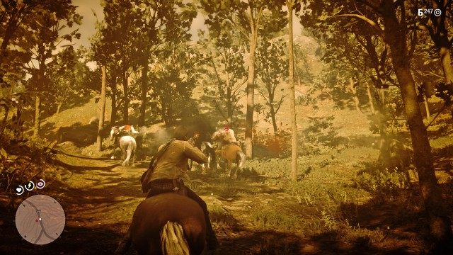 Escape the pursuers with Dutch and Micah