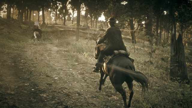 Get to the horses / Mount up with Sadie / Fend off the pursuers