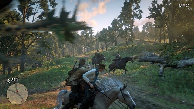 Get to the horses / Mount up with Sadie / Fend off the pursuers