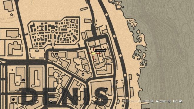 Follow Uncle / Ask about Charles at the Saloon or the Fence / Find Charles at Saint Saturnines