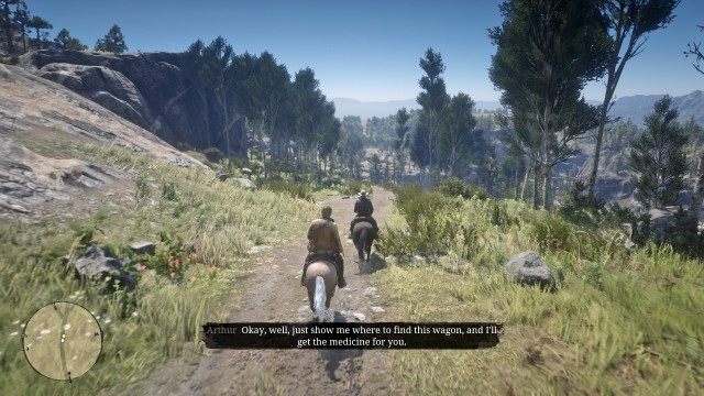 Mount your horse / Follow Captain Monroe