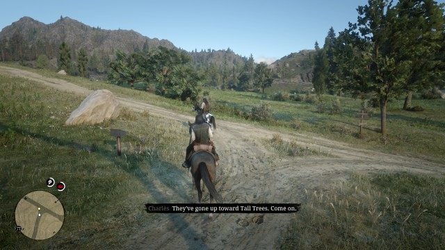 Follow Charles / Hide your horse