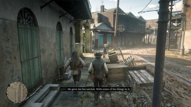 Follow Charles to the docks