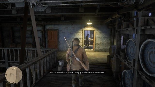 Go to Dutch / Follow Dutch / Loot the office