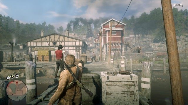 Take out Cornwall's remaining guards / Follow Dutch to make your escape / Follow Dutch and Micah