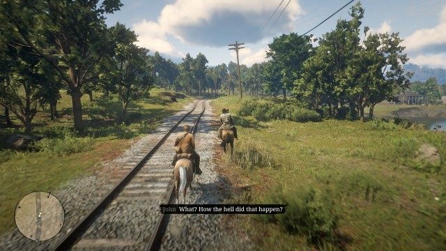 Mount your horse / Follow Sadie to Beaver Hollow