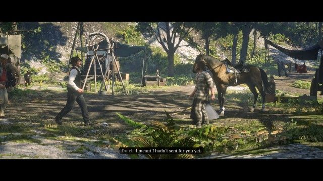 Mount your horse / Follow Sadie to Beaver Hollow