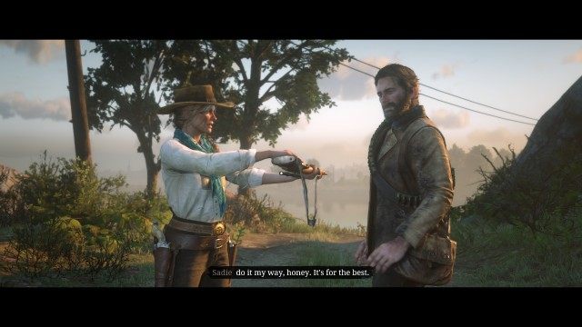 Follow Sadie to reach Van Horn safely