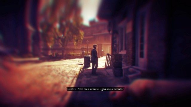 Follow the stranger / Go to the examination room