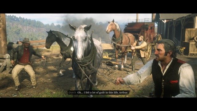 Free the horses to escape