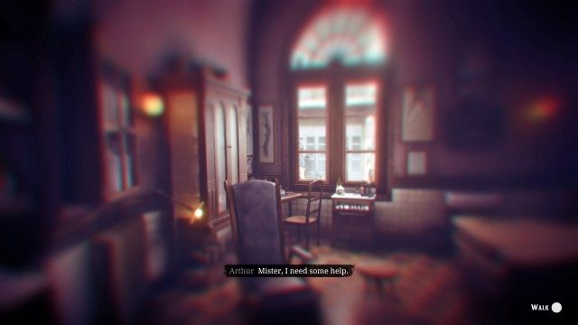 Follow the stranger / Go to the examination room