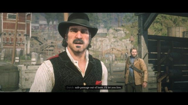 Follow Dutch / Hide behind the crate