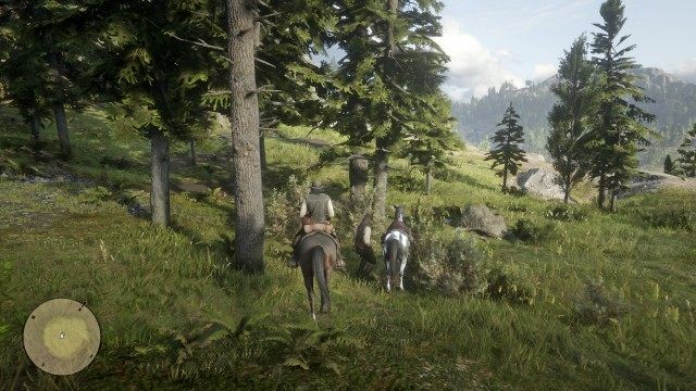 Follow Charles / Hide your horse