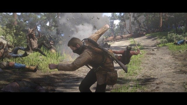 Follow Dutch / Loot the soldiers