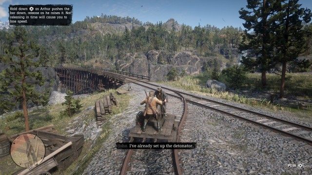 Move the handcar