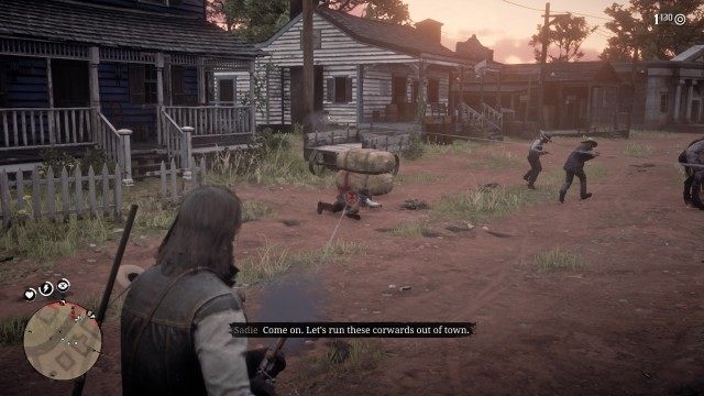 Take out the attackers / Chase the attackers