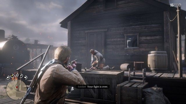 Take out the soldier
