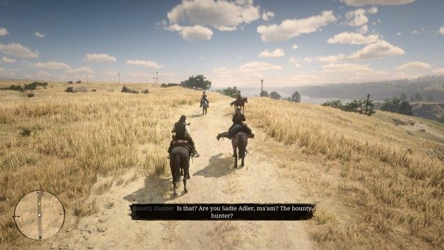 Escort Sadie to Blackwater / Talk to the bounty hunters / Protect Sadie