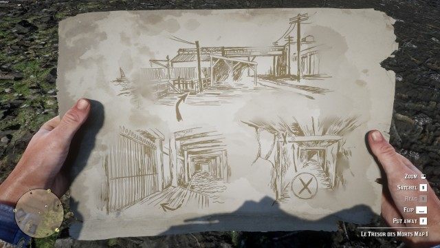 Le Tresor des Morts Map #1