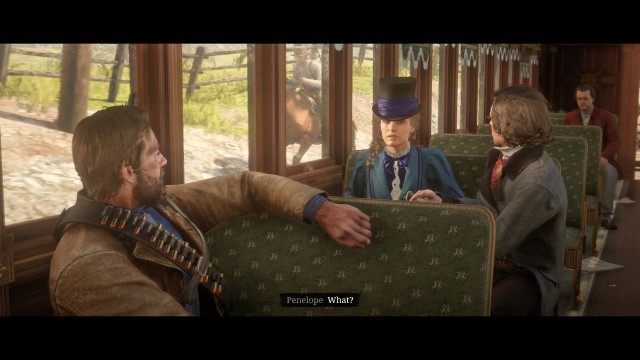 Get on the train / Meet Beau and Penelope