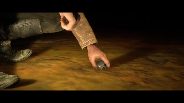 Search the mine for clues about the curse / Chase after the mysterious figure