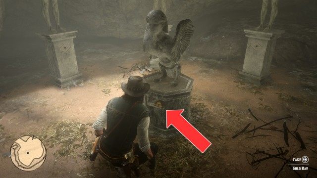 Statue Puzzle (Three Gold Bars)