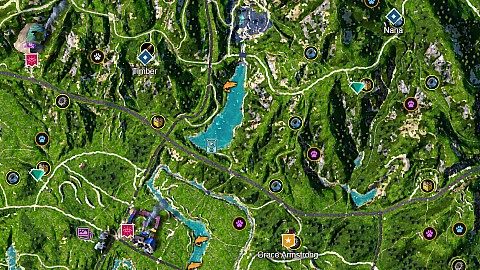 Hope County, Far Cry New Dawn Map