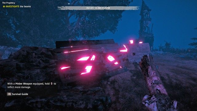 INVESTIGATE the beams