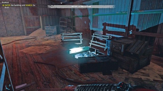 ENTER the Building and SEARCH for Rush