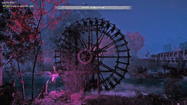 FIND a way to open the gate