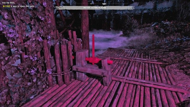 FIND a way to open the gate