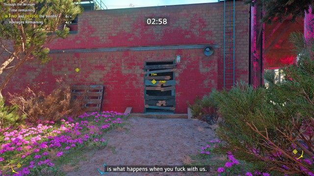 FIND and DEFUSE the bombs 0/4 (3 mins)