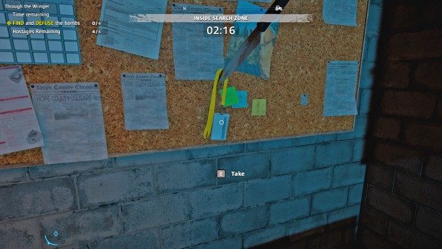 FIND and DEFUSE the bombs 0/4 (3 mins)