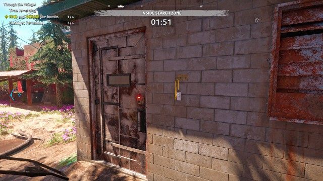 FIND and DEFUSE the bombs 0/4 (3 mins)