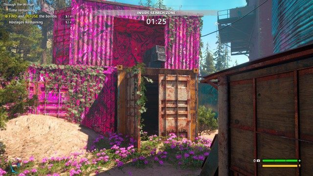 FIND and DEFUSE the bombs 0/4 (3 mins)