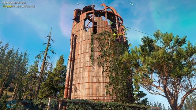 REACH the 2nd sniping spot