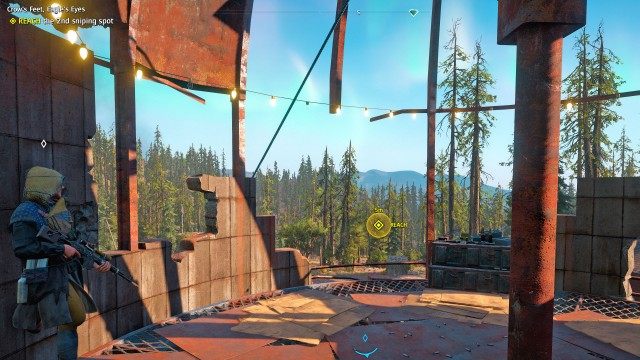 REACH the 2nd sniping spot
