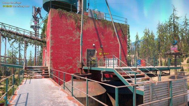 REACH the refinery door