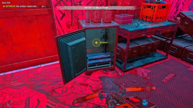 RETRIEVE the stolen materials 0/3