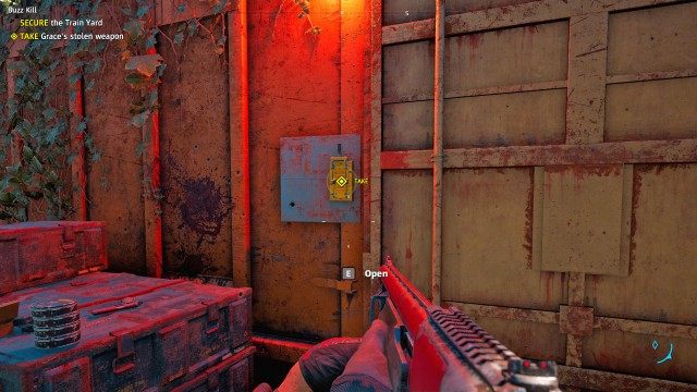 TAKE Grace’s stolen weapon