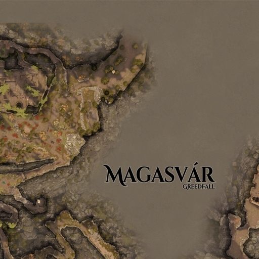 Magasvar Greedfall Map