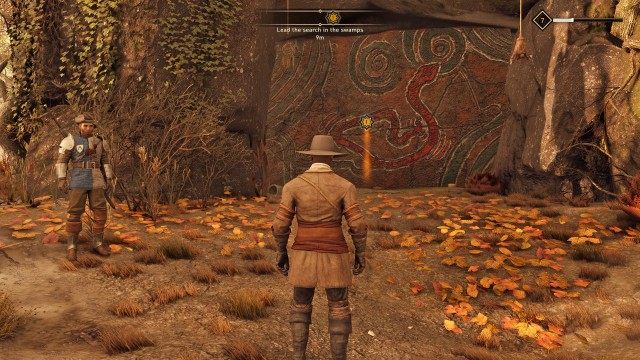 Lead the search in the swamps