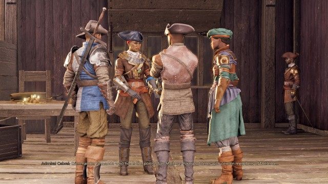 Talk to Admiral Cabral about the ruins