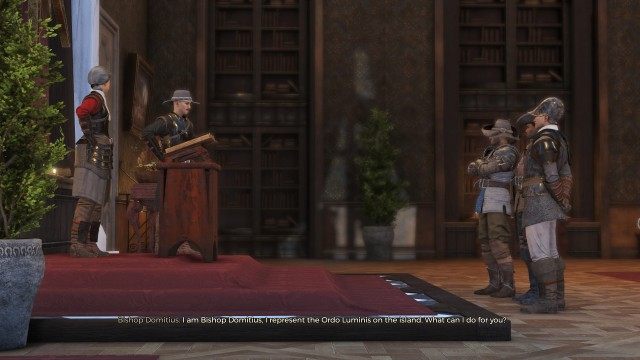 Question Bishop Domitius at San-Matheus